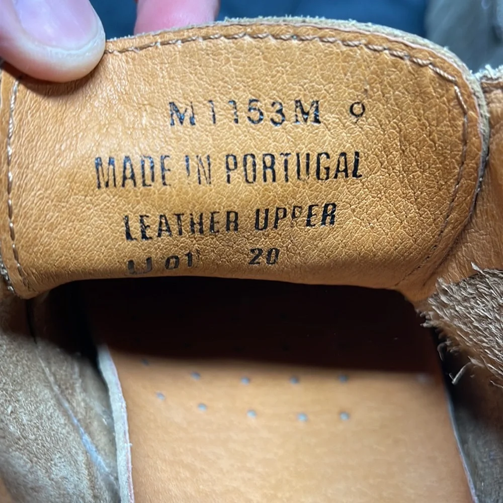 Men's Rockport Tan Casual Shoes Size 9 European 20 leather upper